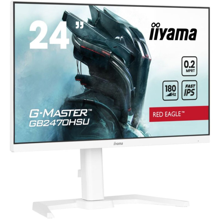 Ecran PC Gamer IIYAMA G-MASTER GB2470HSU-W6 24'' Plat IPS