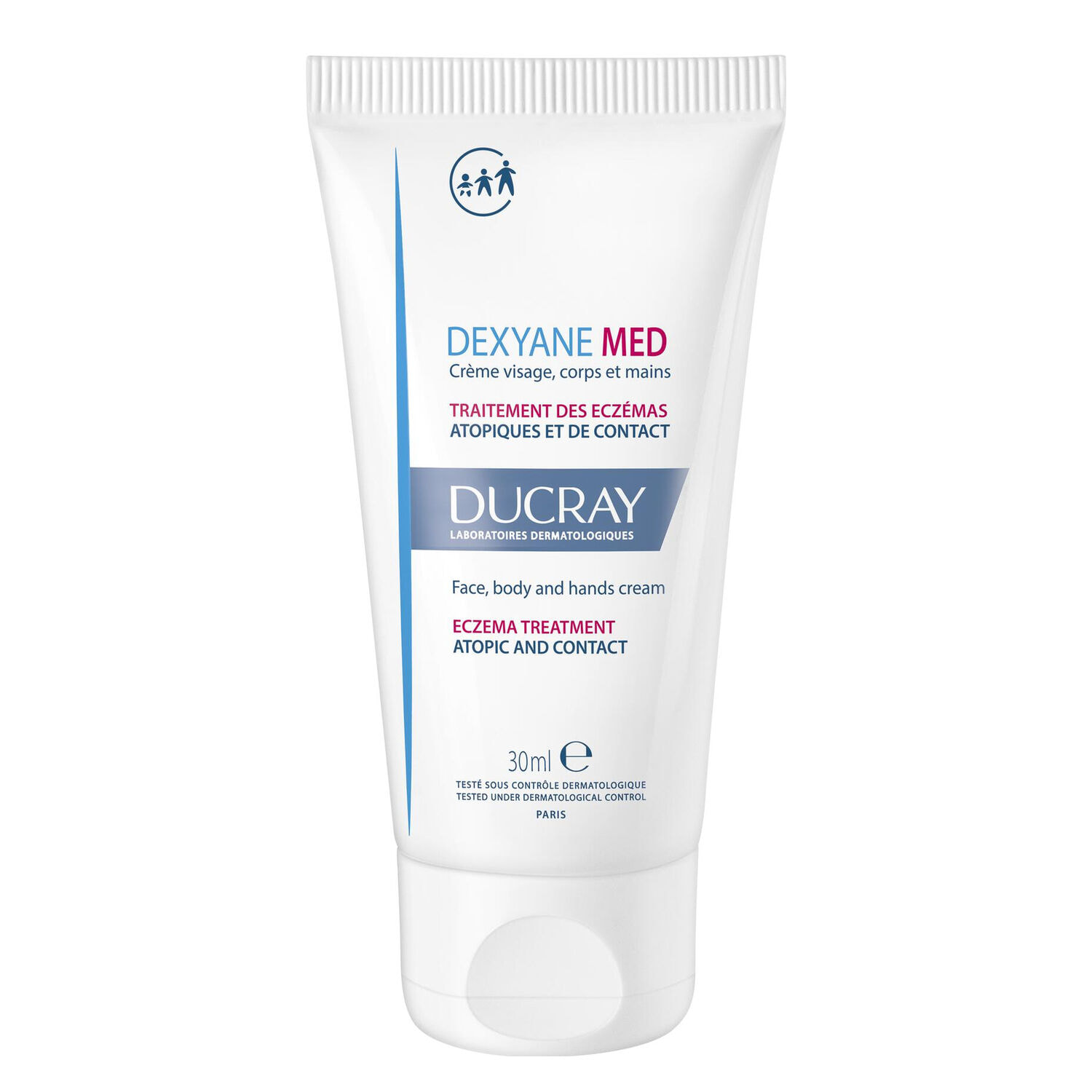 Dexyane Med - Crème Réparatrice Apaisante Visage, Corps et Mains 30 ml