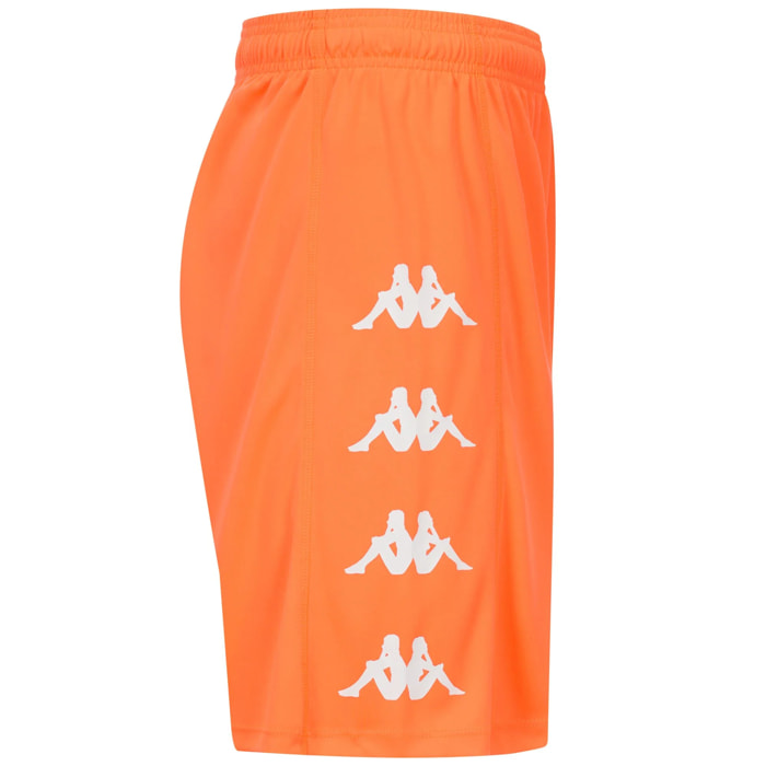 Kappa - Pantaloni Corti Uomo Arancione - Kappa4Football Durchet