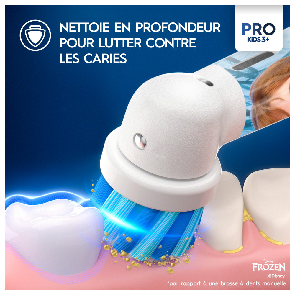 Oral-B Pro Kids La Reine Des Neiges Brosse À Dents Électrique