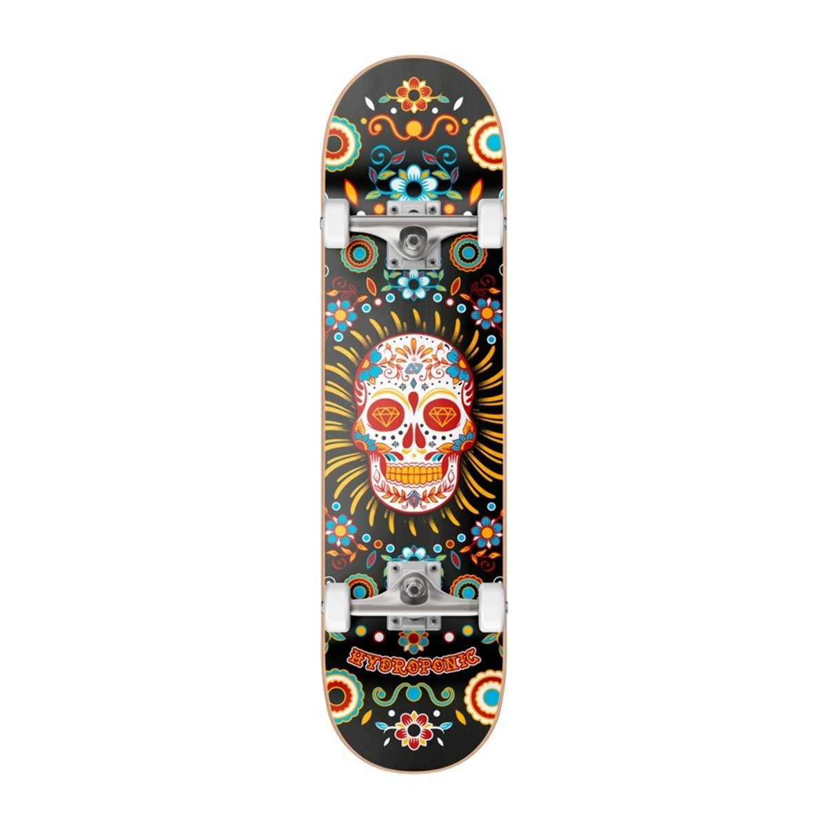 Skate completo Hydroponic MEXICAN CO BLACK SKULL