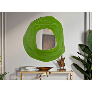 SPECCHIO DA MURO DALIA VERDE CM 90X4X97