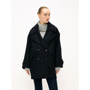 Cappotto da donna Silvana Lux - Lana e Poliestere - Made in Italy