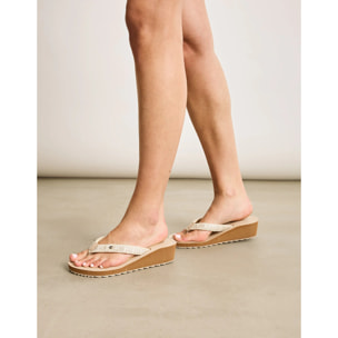 Chancla Cuña Beige - Levix