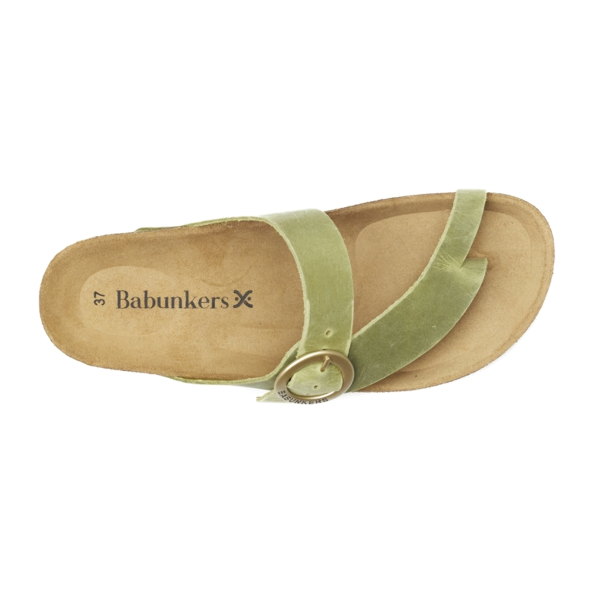 SANDALIA VALENCIA BABUNKERS VERDE