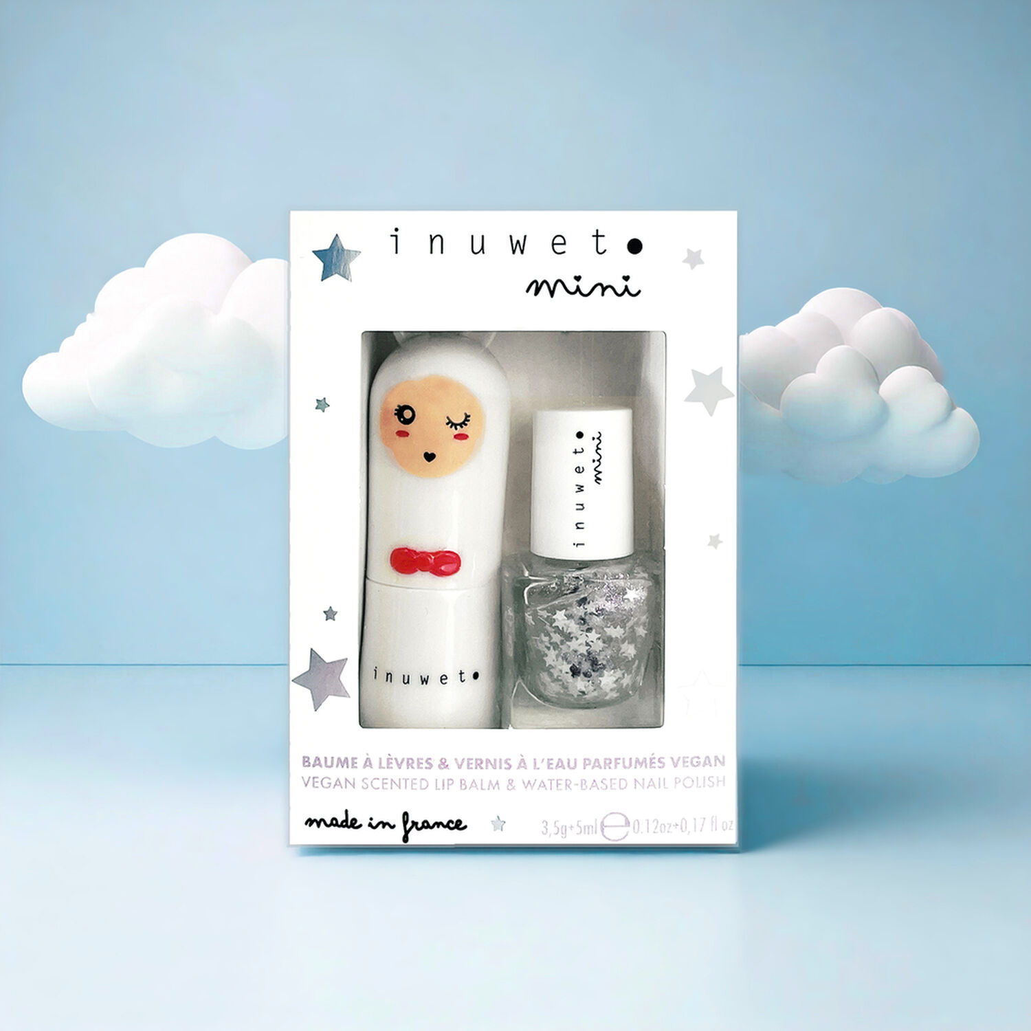 Duo Mini Candy - Coffret Baume à Lèvres + Mini Vernis à ongles