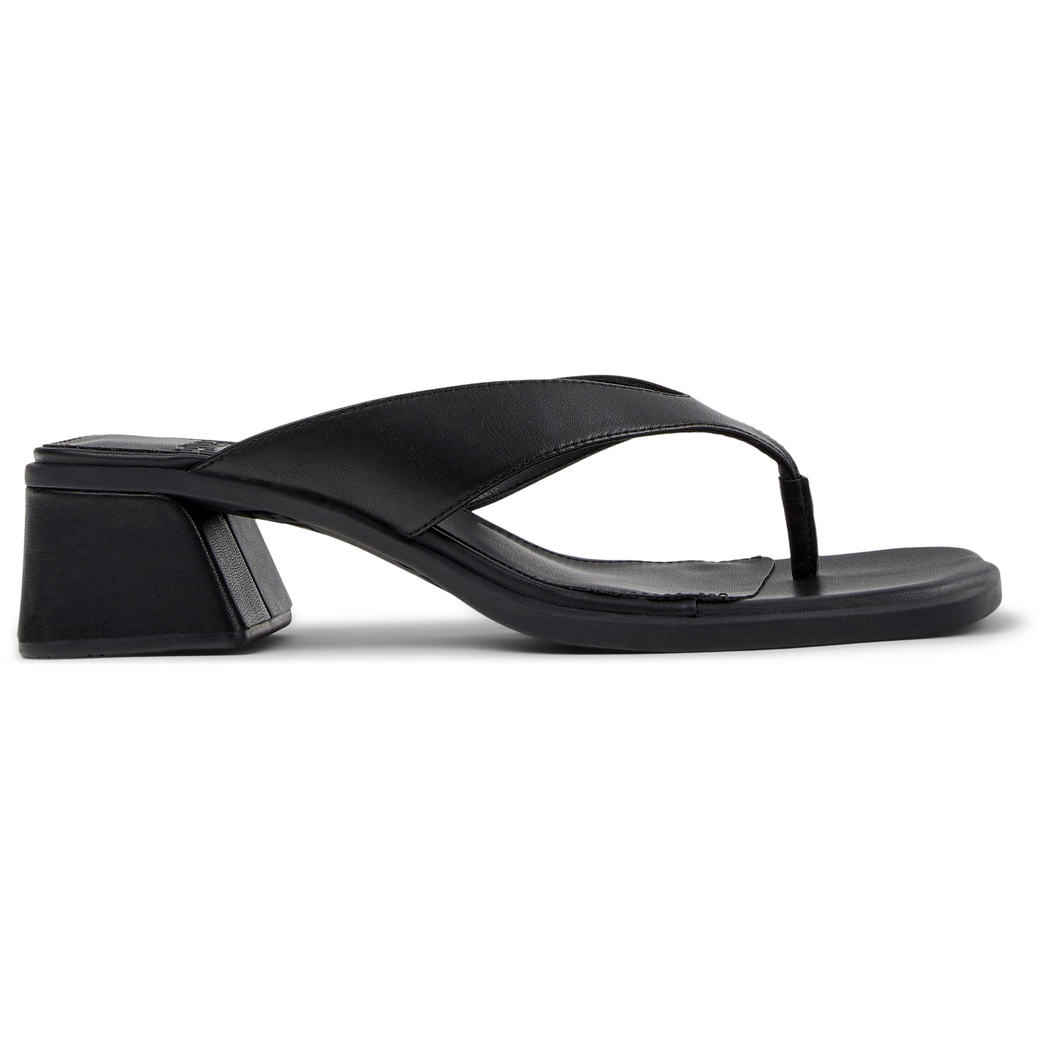 Sandalias - CAMPER Kora Sandal - Negro - Cuero liso
