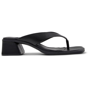 Sandalias - CAMPER Kora Sandal - Negro - Cuero liso