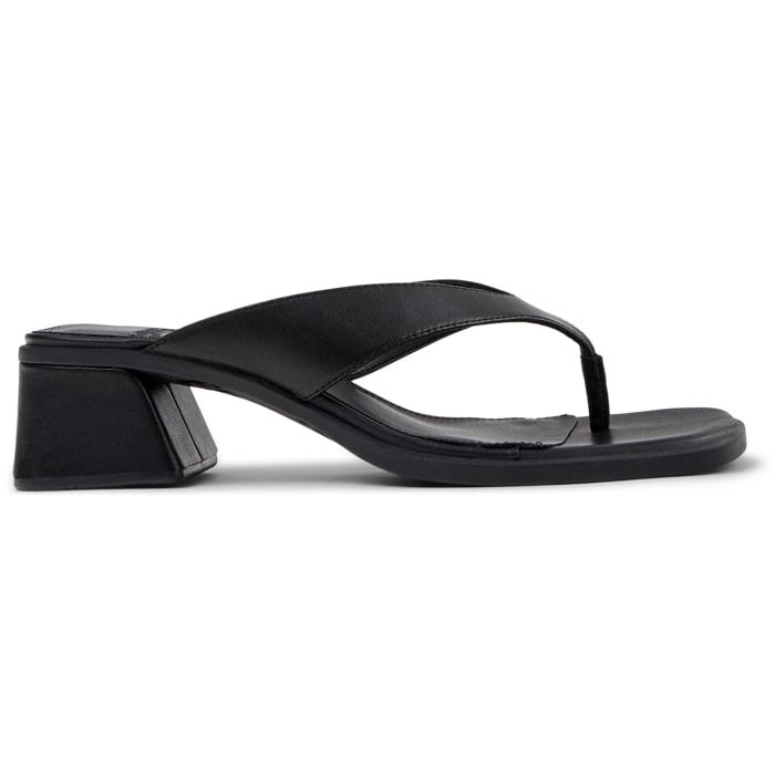 Sandalias - CAMPER Kora Sandal - Negro - Cuero liso