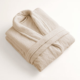 Albornoz - 100% algodón rizo peinado - 420 g/m2