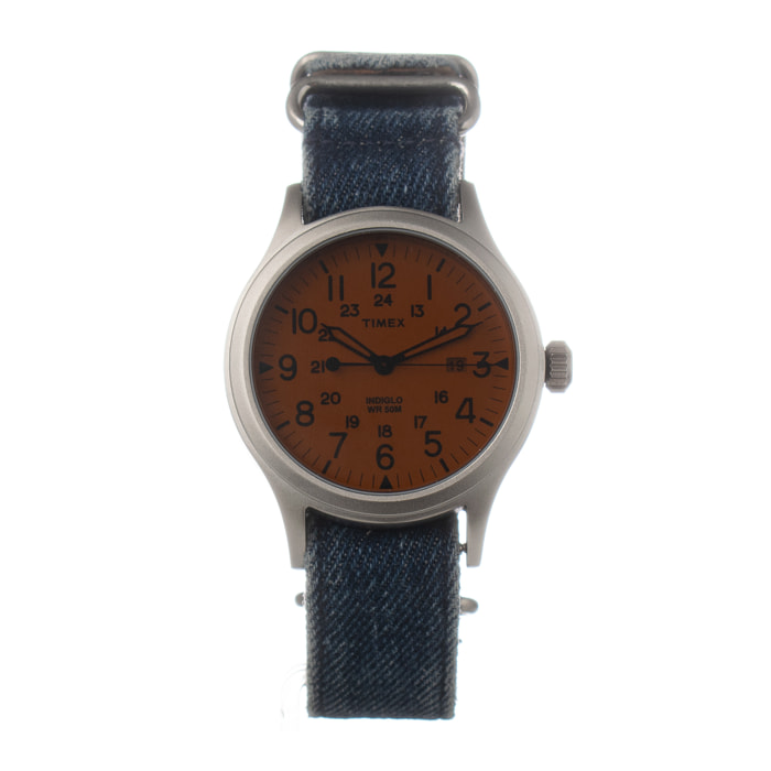 Reloj Timex TW2U49300LG Hombre Analogico Cuarzo con Correa de Textil