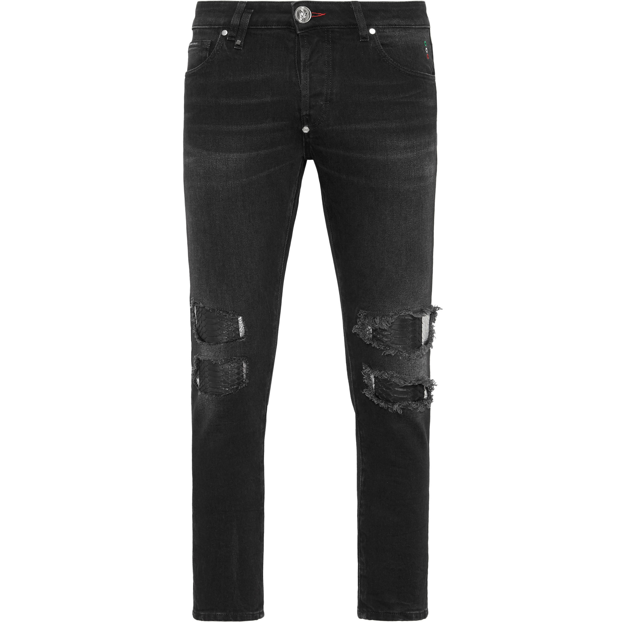 PHILIPP PLEIN Vaqueros Skinny Fit PYTHON