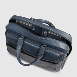 Piquadro Borsa da lavoro porta pc e porta iPad® personalizzabile con protezioni antiurto e RFID