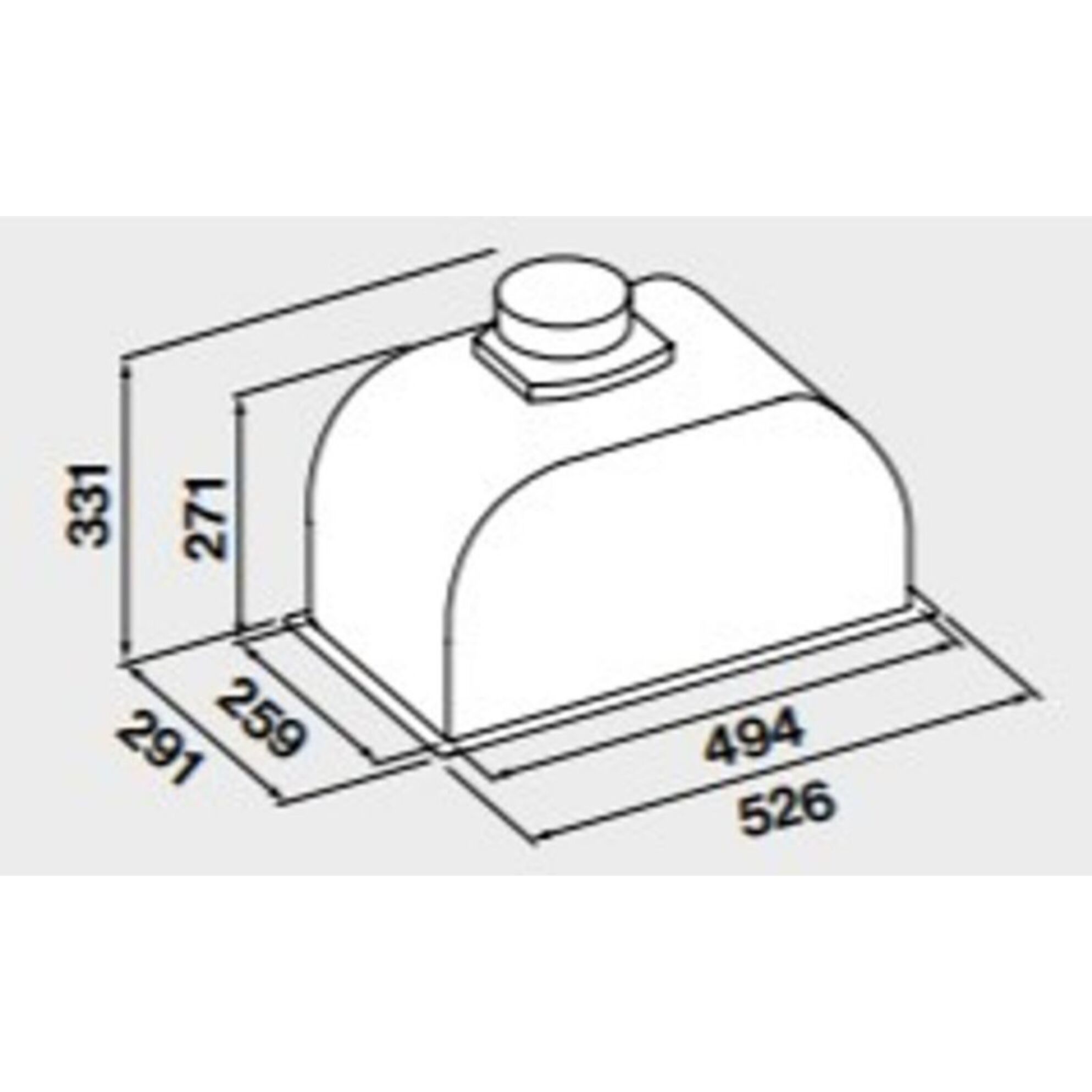 Hotte encastrable FALMEC GRUPPOP3130