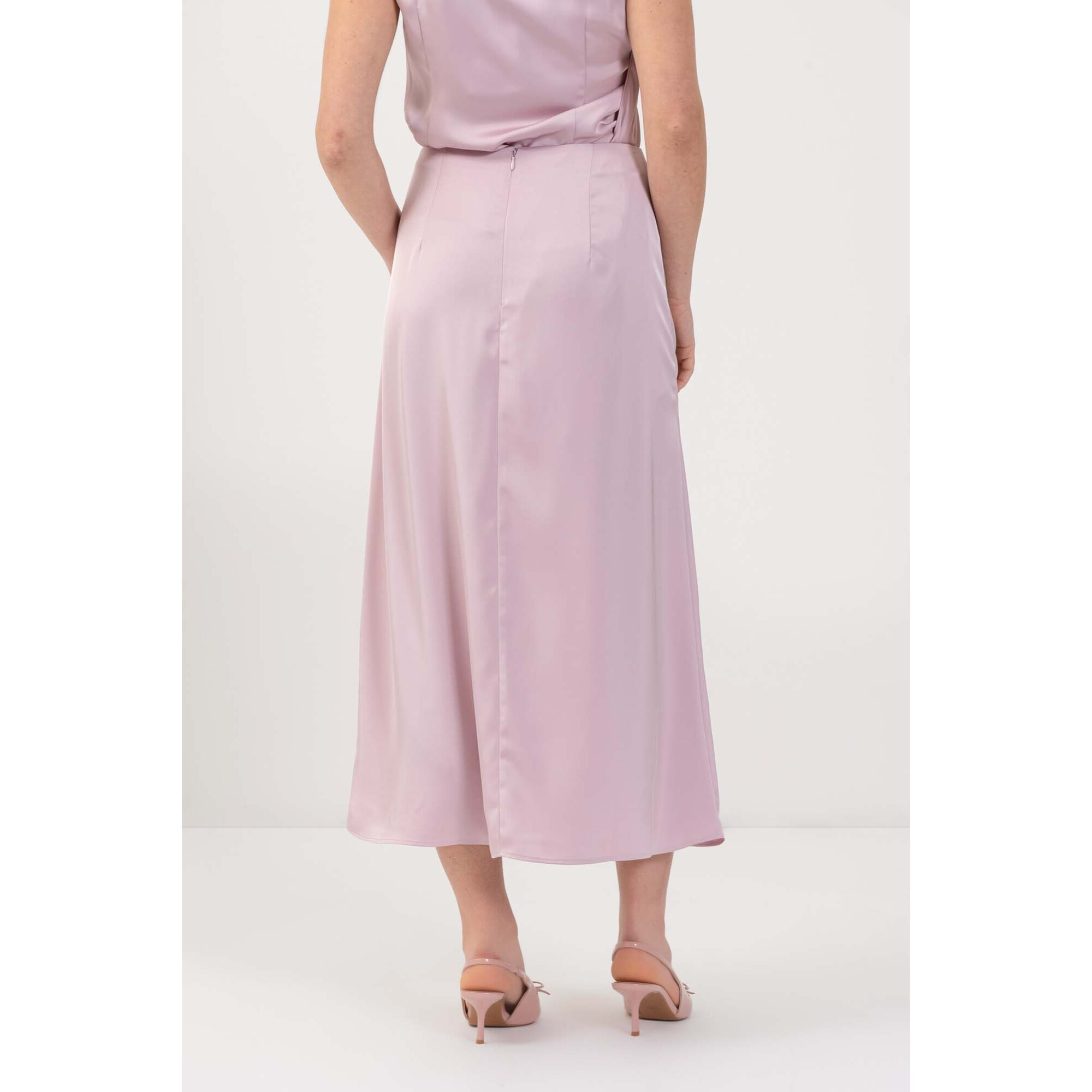 Kocca - Gonna midi con piega Donna