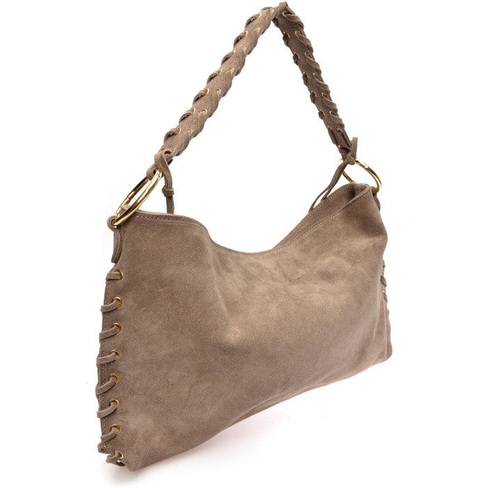 Borsa a tracolla Anna Luchini Beige