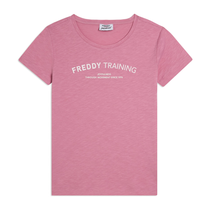 T-shirt “FREDDY TRAINING” in Jersey Fiammato