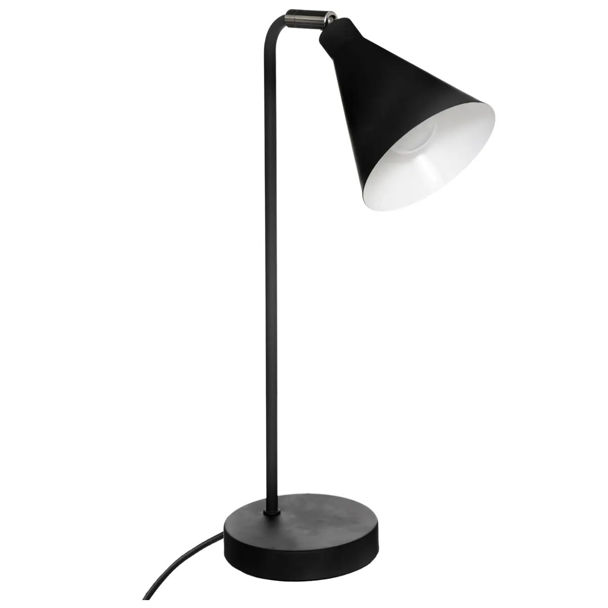 Lampe "Linn" noire - métal H46 cm