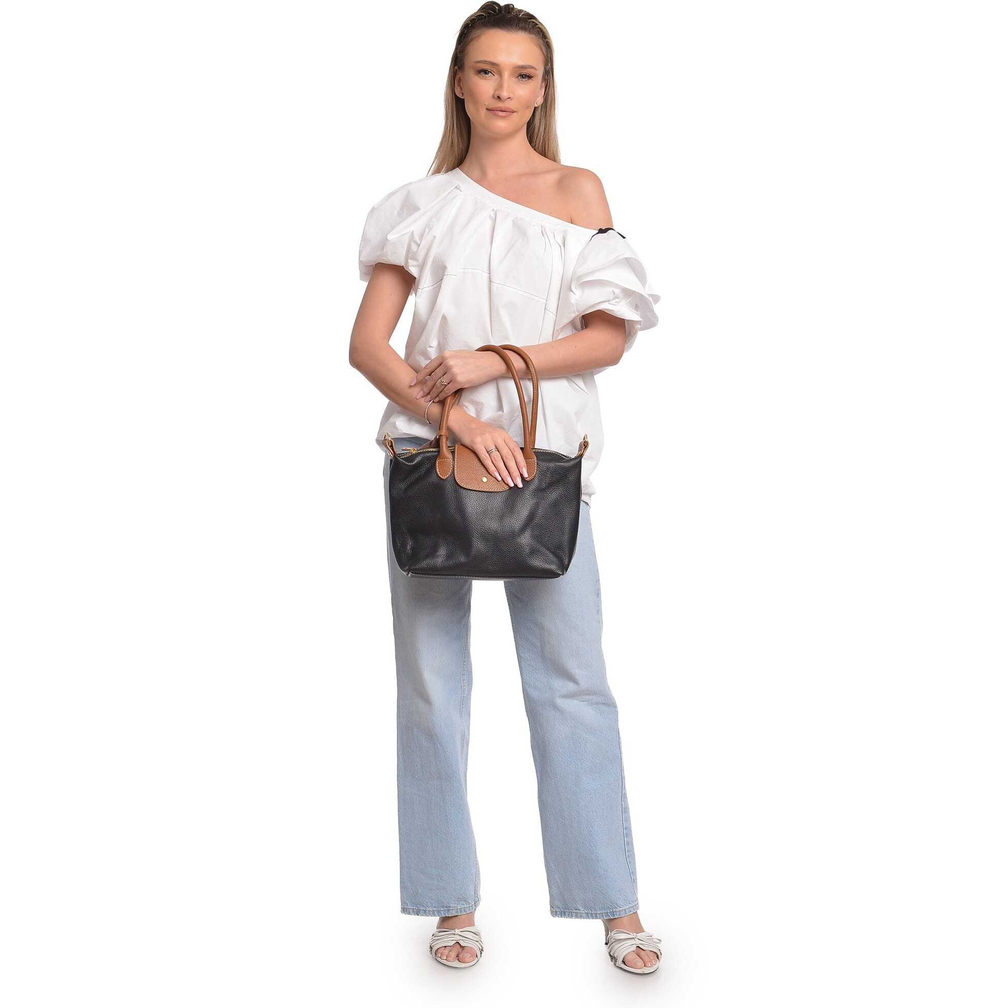 Borsa a tracolla Anna Luchini Nero