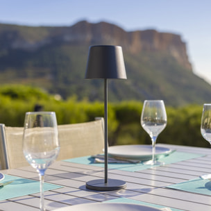 Lampe de table sans fil LED KELLY ROCK H38CM