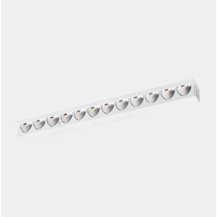 LEDS C4 Downlight Bento Wall Washer 3 LEDS 3 Blanco cálido - 3000K CRI 90 Negro IP20 230lm