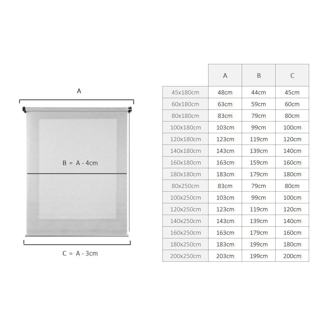 Estor enrollable Decorativo Lino