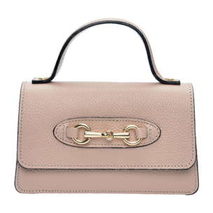 Borsa a spalla Anna Luchini Rosa