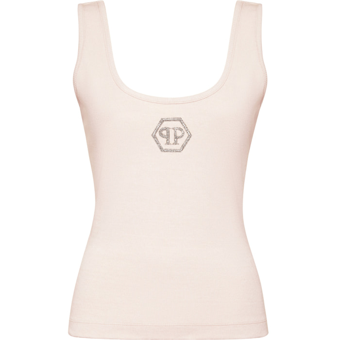 PHILIPP PLEIN Tank Top HEXAGON
