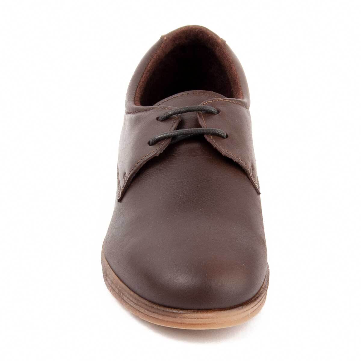 Oxford De Cuña - Marrón - Altura: 4 Cm