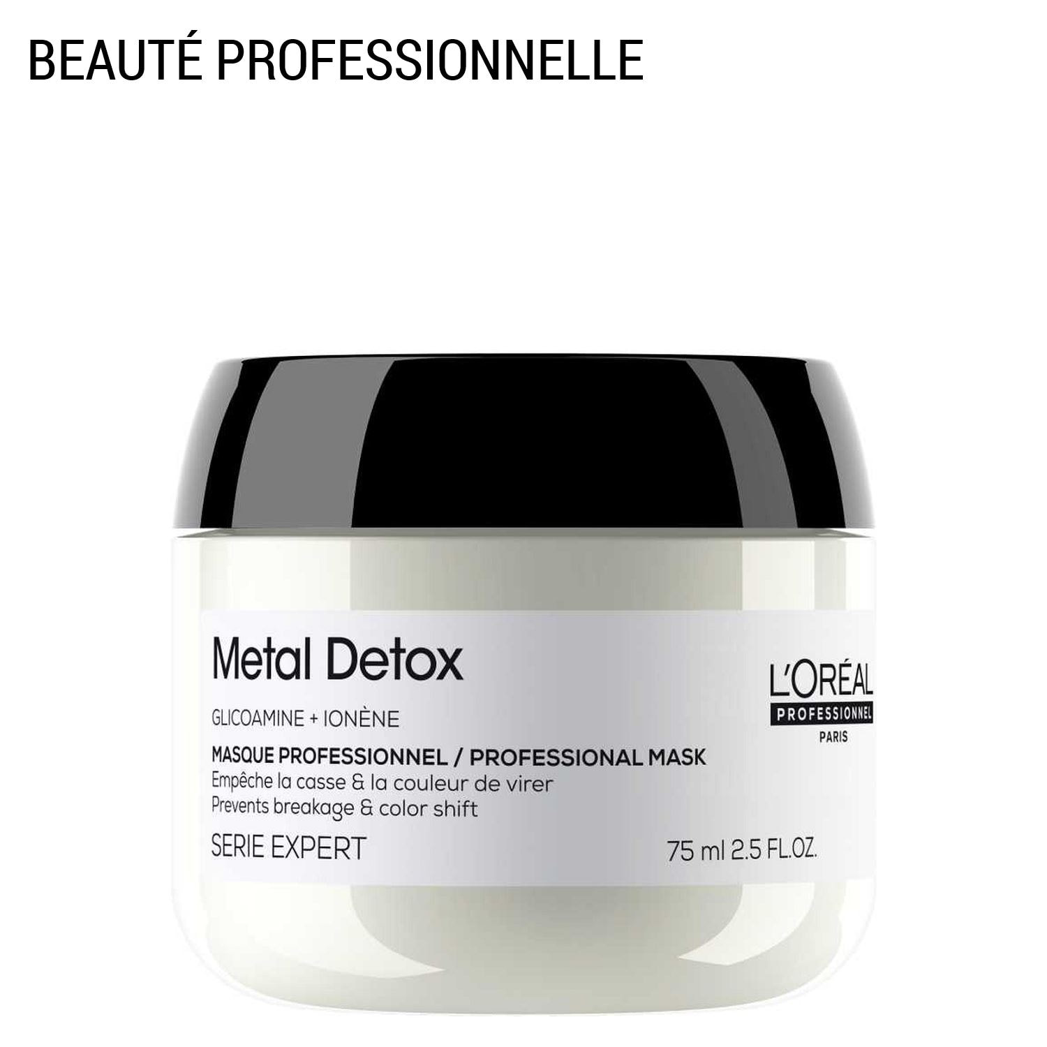 Metal Detox - Masque Protecteur pour Cheveux Sensiblisés et Cassants 75 ml