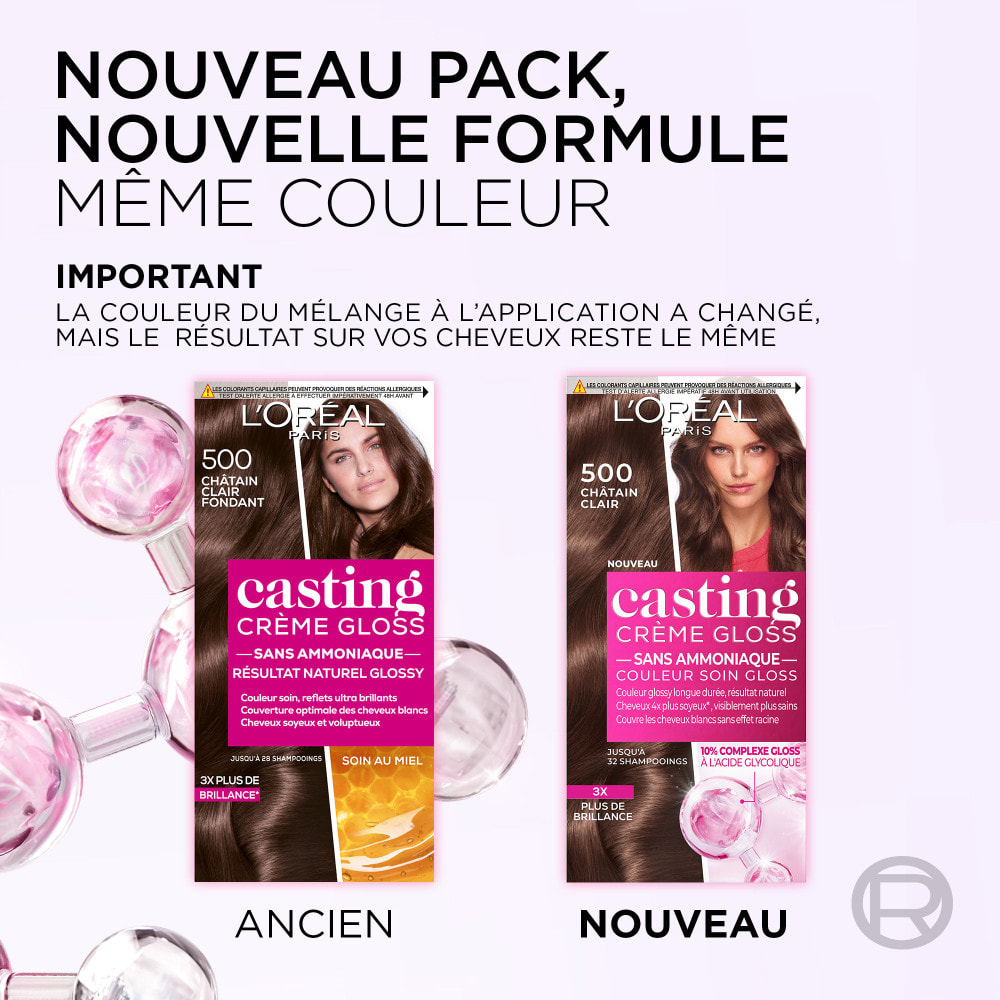 L'Oréal Paris Casting Crème Gloss Coloration 5.00 Chocolat clair fondant