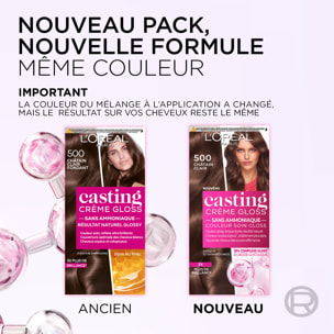 L'Oréal Paris Casting Crème Gloss Coloration 5.00 Chocolat clair fondant