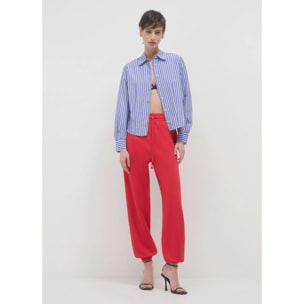 Pantalone ginnico tinta unita