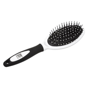 Brosse rubber métal tête ovale