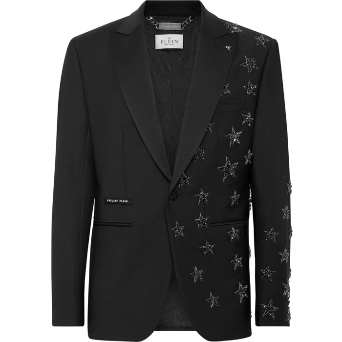 PHILIPP PLEIN One-Button Blazer Slim Fit