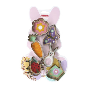 Set de 6 Emporte-Pièces Inox Zenker Pâques