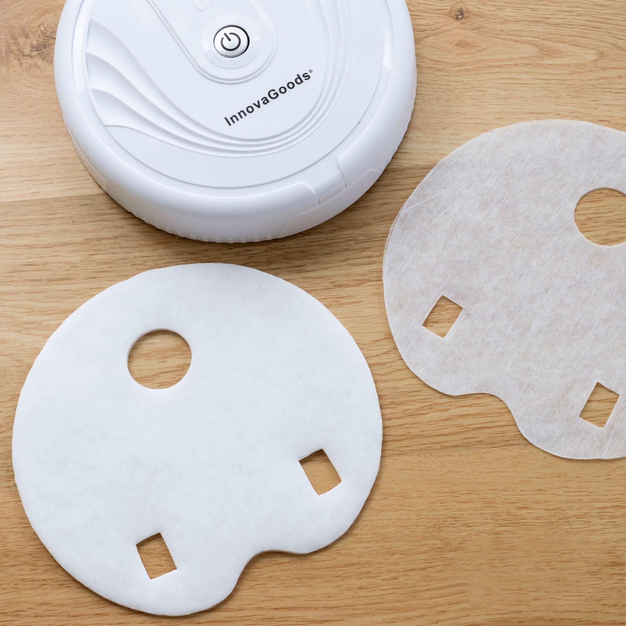 Pacchetto di 50 ricambi per mop per robot di pulizia - bianco