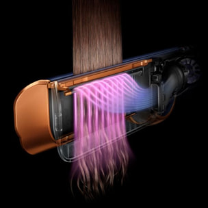 Lisseur séchant Dyson Airstrait™ Rouge Velours/Or - Reconditionné