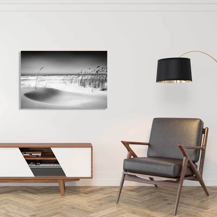 Tableau bord de plage on the beach  Tableau plexiglas