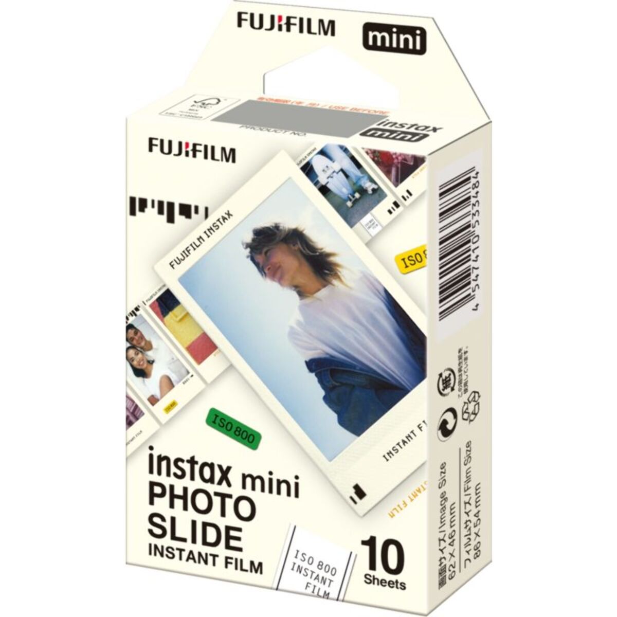 Papier photo instantané FUJIFILM INSTAX MINI  PHOTO SLIDE WW 1