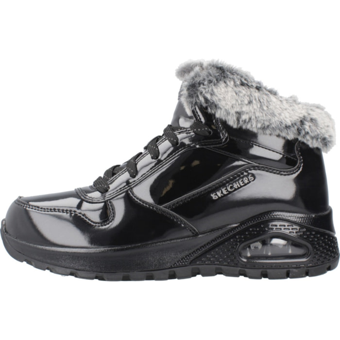 Botines Mujer Rugged Fiesty Winter Negro