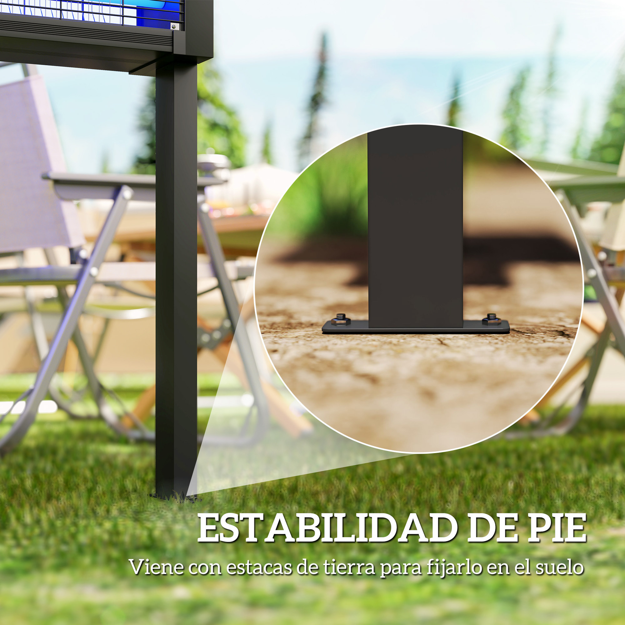 Lámpara Antimosquitos Eléctrica con Luces LED Mata Mosquitos Eléctrico 25W para Exterior Efecto 200 m² con Soporte Panel Ajustable Lámpara UV Repelente de Insectos Moscas Polillas