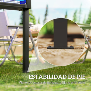 Lámpara Antimosquitos Eléctrica con Luces LED Mata Mosquitos Eléctrico 25W para Exterior Efecto 200 m² con Soporte Panel Ajustable Lámpara UV Repelente de Insectos Moscas Polillas