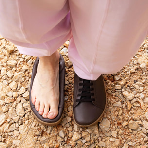 Zapatos N5910 SOFT NAPPA BURDEOS/ ORIGEN color Burdeos