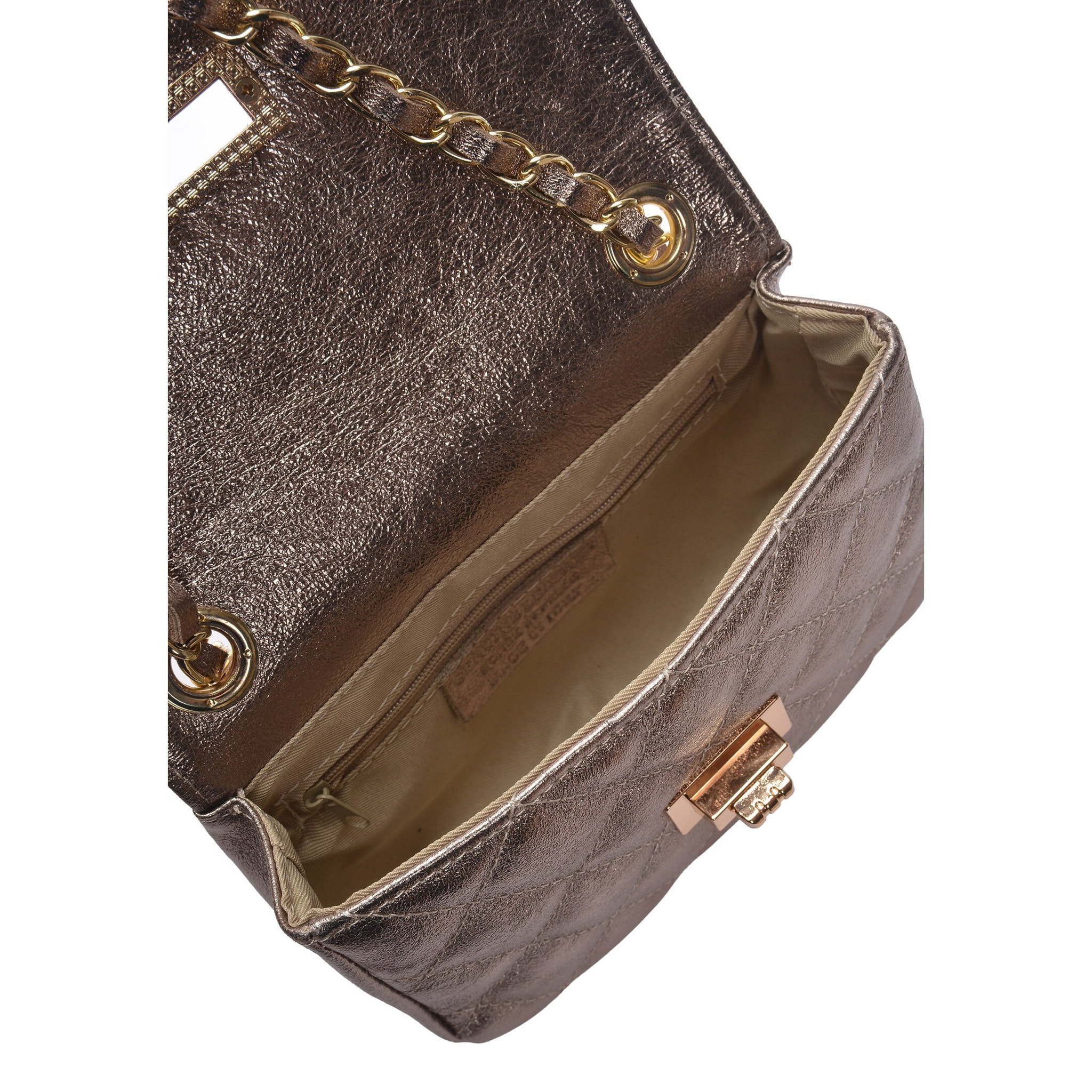 Borsa a spalla Anna Luchini Giallo