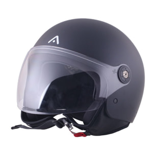 CASCO ADN JET SPRITZ NERO OPACO