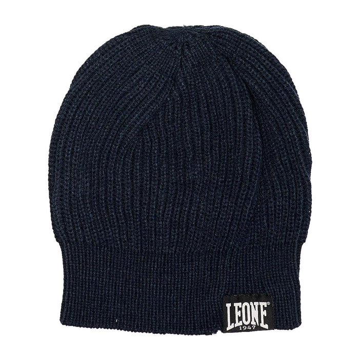 Gorro de punto con pequeño logo "Basic"