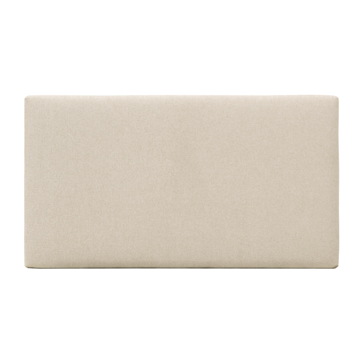 Tête de lit tapissée en beige en différentes tailles