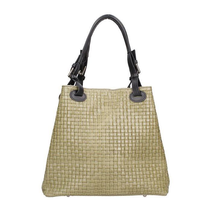 Borsa Shopper da donna - Modello Araminta - Vera Pelle - 32.0 x 29.0 x 17.0 cm