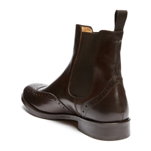 Chelsea boot British Passport testa di moro